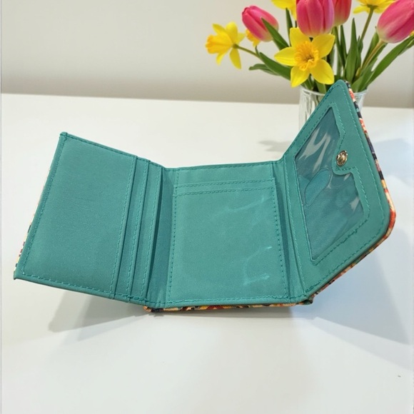 Colorful Patterned Small Wallet - Picture 4 of 7